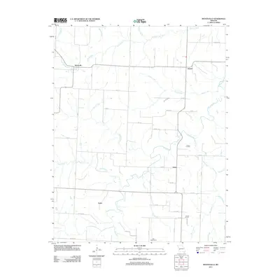 2011 Map of Montevallo, 2011 Print
