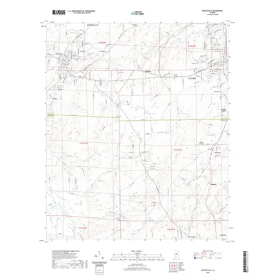 2020 Map of Montevallo, 2020 Print