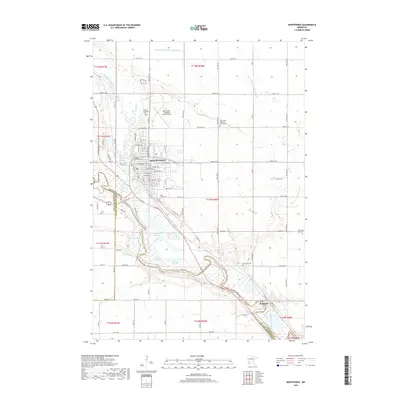 2019 Map of Montevideo, 2019 Print