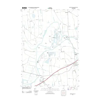 2013 Map of Montezuma, 2013 Print