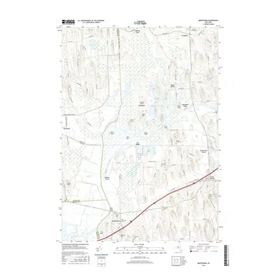 2016 Map of Montezuma, 2016 Print