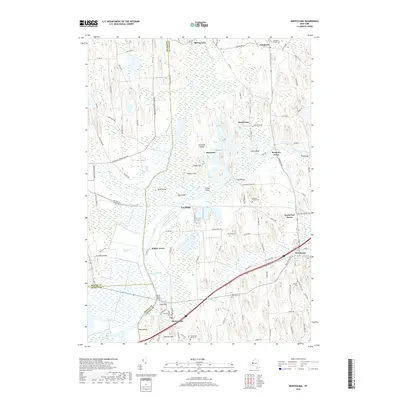 2019 Map of Montezuma, 2019 Print