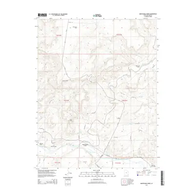 2014 Map of Montezuma Creek, 2014 Print