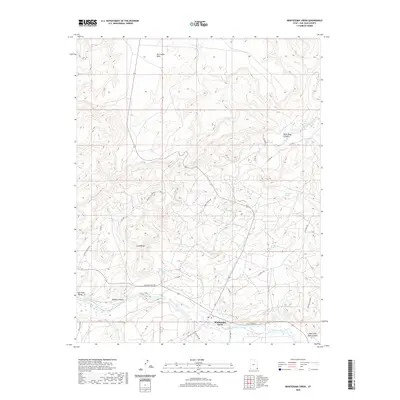 2020 Map of Montezuma Creek, 2020 Print