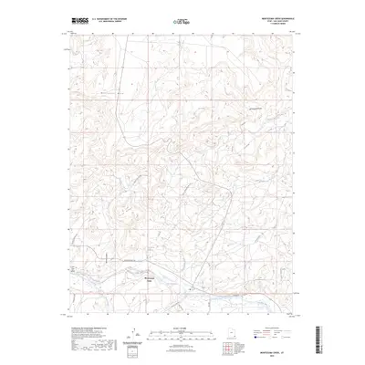 2023 Map of Montezuma Creek, 2023 Print