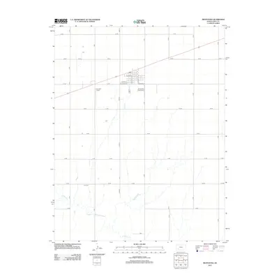 2012 Map of Montezuma, 2012 Print