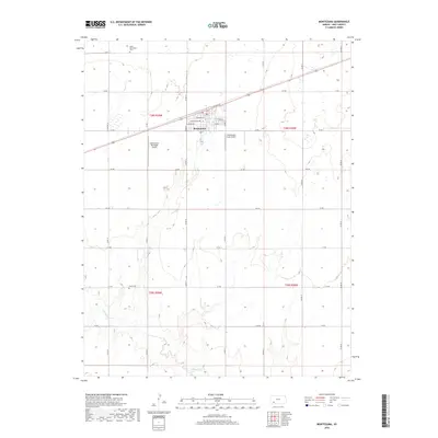 2018 Map of Montezuma, 2018 Print