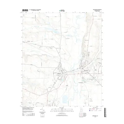 2014 Map of Montezuma, 2014 Print