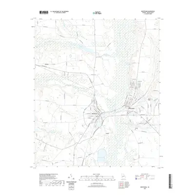 2020 Map of Montezuma, 2020 Print