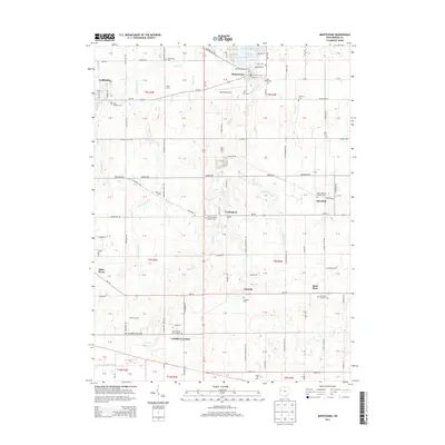 2013 Map of Montezuma, 2013 Print