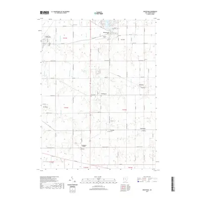 2019 Map of Montezuma, 2019 Print