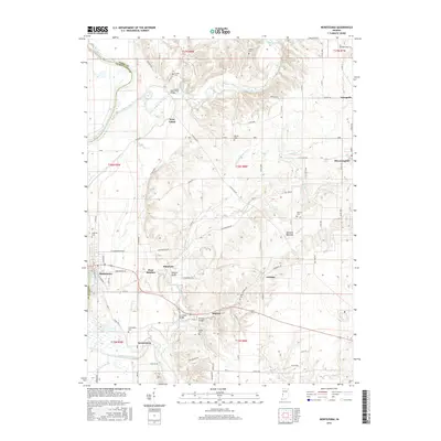 2016 Map of Montezuma, 2016 Print