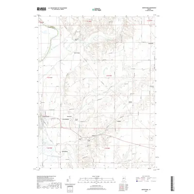 2019 Map of Montezuma, 2019 Print