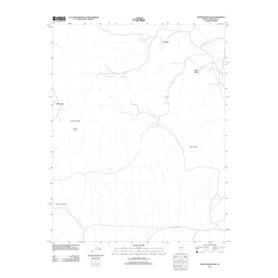 2011 Map of Montezuma Peak, 2011 Print