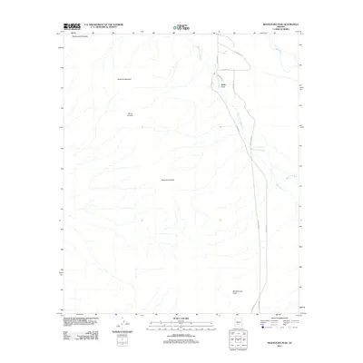 2011 Map of Montezuma Peak, 2011 Print
