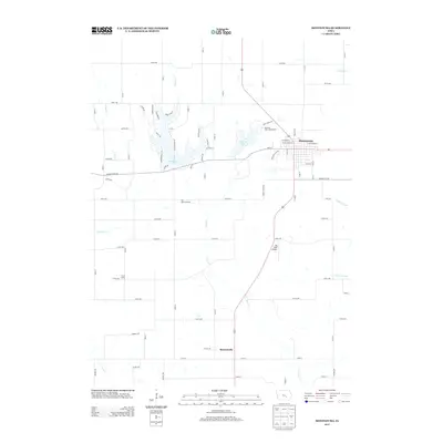 2013 Map of Montezuma, 2013 Print