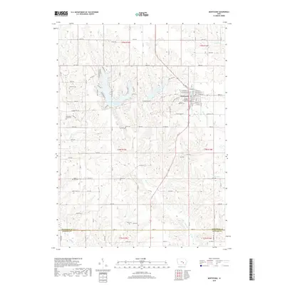 2018 Map of Montezuma, 2018 Print