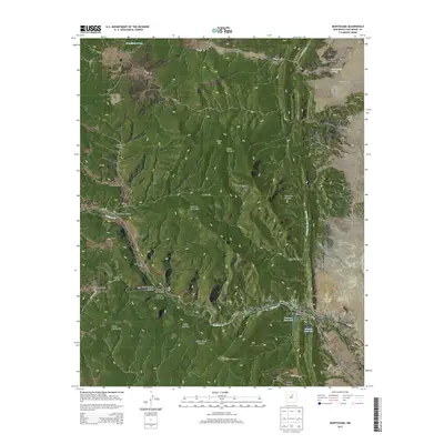 2013 Map of Montezuma, 2013 Print
