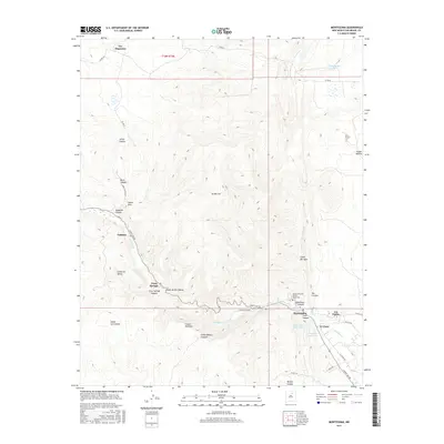 2017 Map of Montezuma, 2017 Print