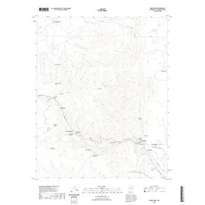 2020 Map of Montezuma, 2020 Print