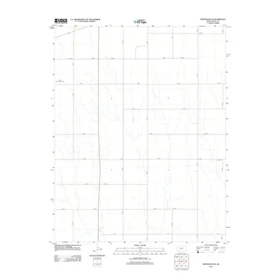2012 Map of Montezuma SE, 2012 Print