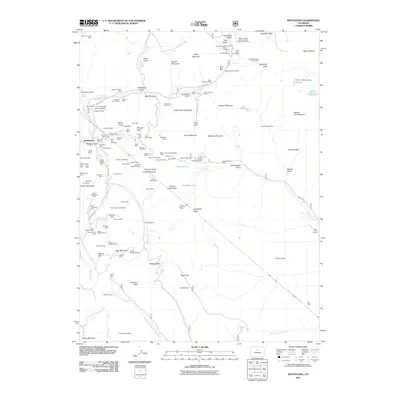2011 Map of Montezuma, 2011 Print