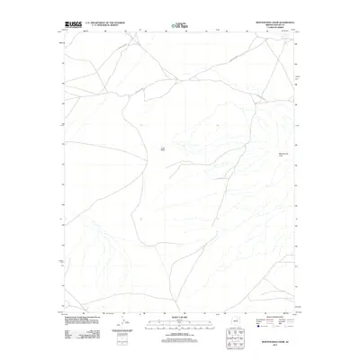 2011 Map of Montezumas Chair, 2011 Print