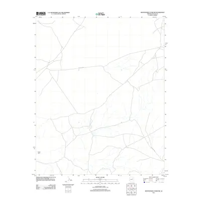 2011 Map of Montezumas Chair NW, 2011 Print