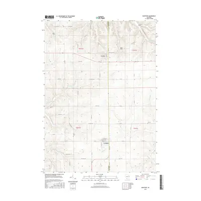 2016 Map of Montfort, 2016 Print