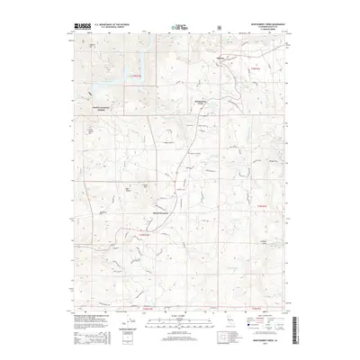 2015 Map of Montgomery Creek, 2015 Print