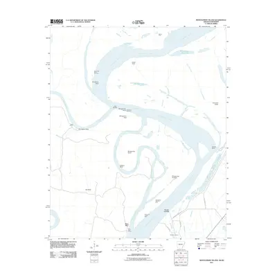2011 Map of Montgomery Island, 2011 Print