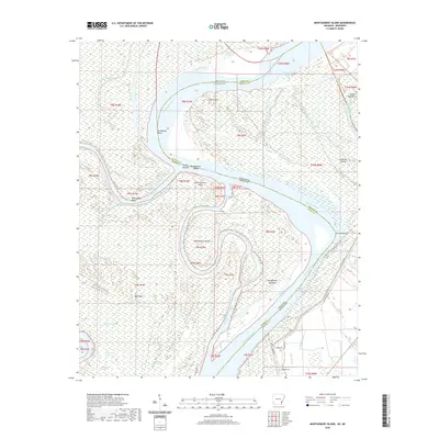 2020 Map of Montgomery Island, 2020 Print