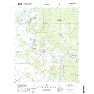 2018 Map of Montgomery, 2018 Print