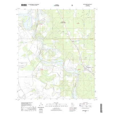 2020 Map of Montgomery, 2020 Print