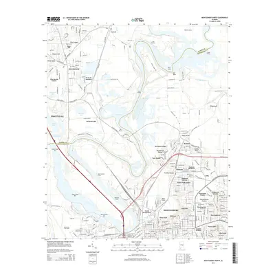 2014 Map of Montgomery North, 2014 Print