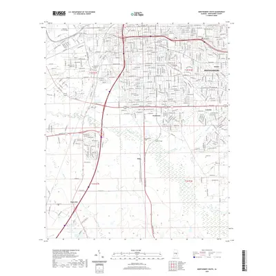 2020 Map of Montgomery South, 2020 Print