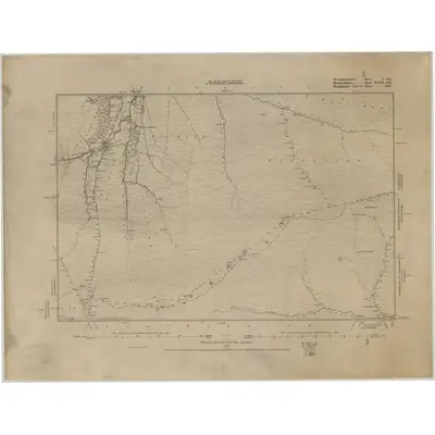 1875 Map of Montgomeryshire I.SE, 1887 Print