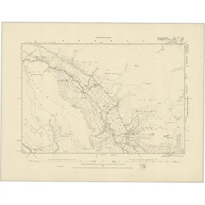 1886 Map of Montgomeryshire IV.NE