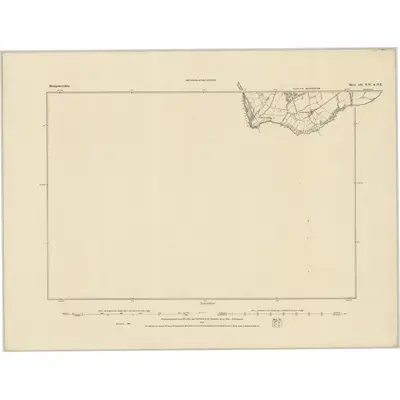 1885 Map of Montgomeryshire LII.NW & NE