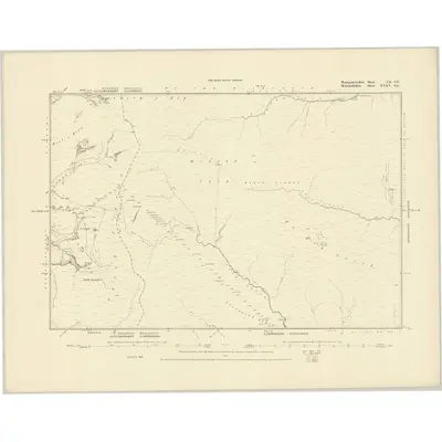 1886 Map of Montgomeryshire VII.SE, 1887 Print