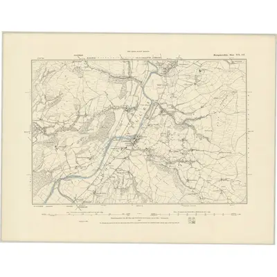 1887 Map of Montgomeryshire XIX.SE