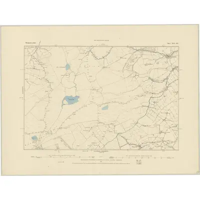 1885 Map of Montgomeryshire XXI.SE