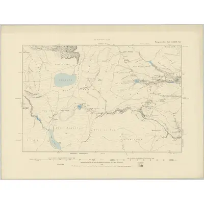 1886 Map of Montgomeryshire XXXIII.SE