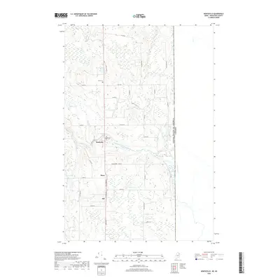 2018 Map of Monticello, 2018 Print