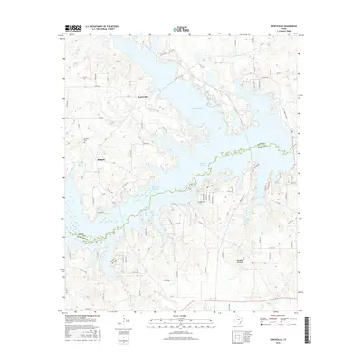 2016 Map of Monticello, 2016 Print