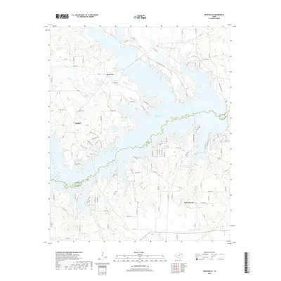 2019 Map of Monticello, 2019 Print