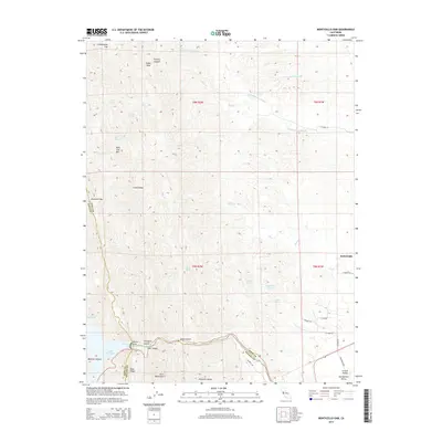 2015 Map of Monticello Dam, 2015 Print