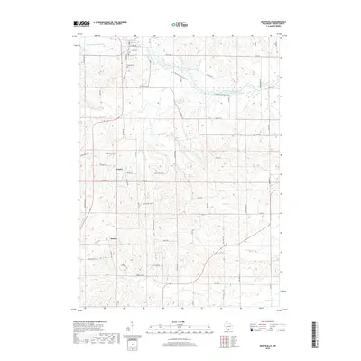 2018 Map of Monticello, 2018 Print
