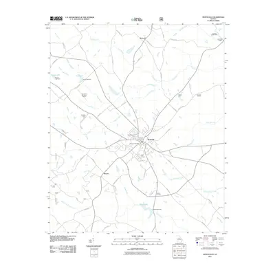 2011 Map of Monticello, 2011 Print