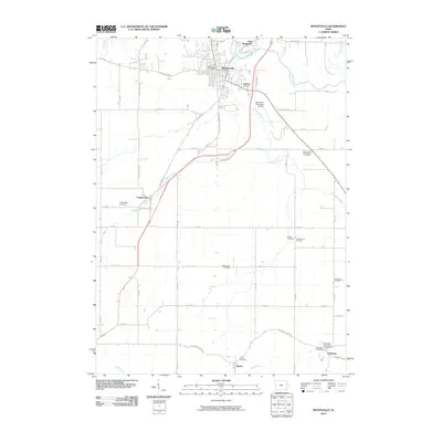 2010 Map of Monticello, 2010 Print